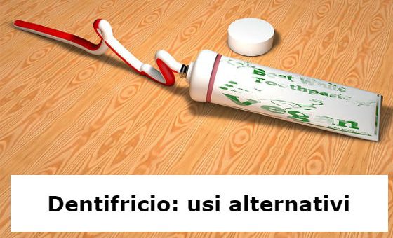 usi alternativi dentifricio